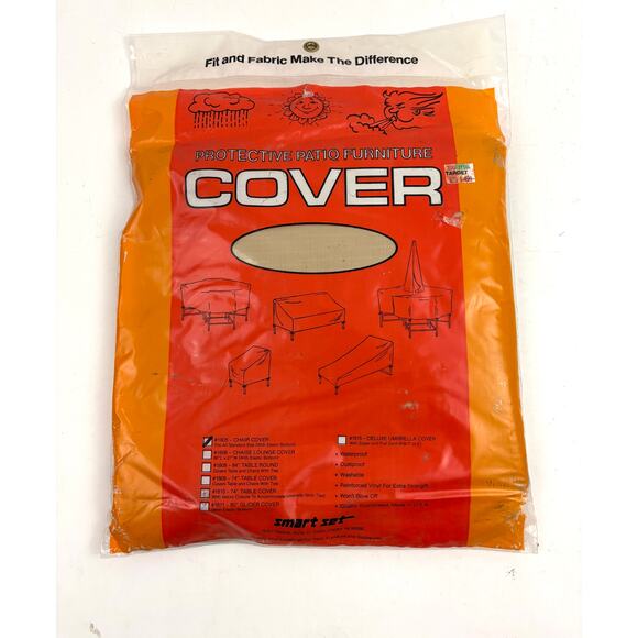 Vintage Outdoor Patio Chair Cover Extra Strength Dustproof Waterproof NEW - Picture 1 of 4